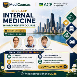 2025 ACP Internal Medicine Board Review Course – Greater Chicago, IL educational course cover