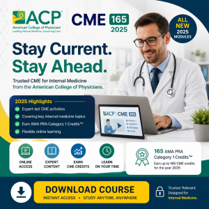 ACP CME 165 2025 course cover