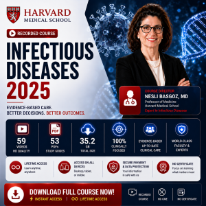 harvard Infectious Diseases in Adults 2025 course cover