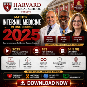 Harvard 48th Annual Intensive Review of Internal Medicine 2025 recorded course image