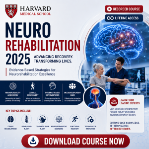 Harvard NeuroRehabilitation 2025 recorded course cover