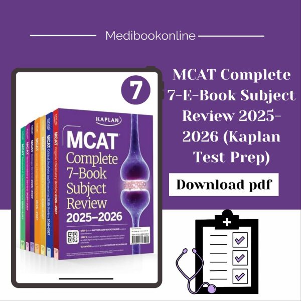 MCAT Complete 7-Book Subject Review 2025-2026 (Kaplan Test Prep)