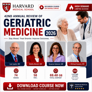 Harvard 42nd Annual Review of Geriatric Medicine 2026 recorded medical course image