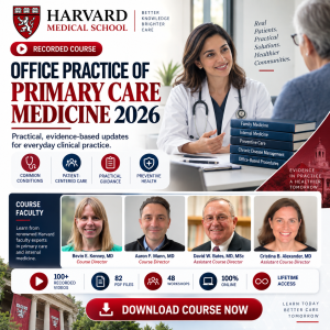 Harvard Office Practice of Primary Care Medicine 2026 (Videos + Slides)
