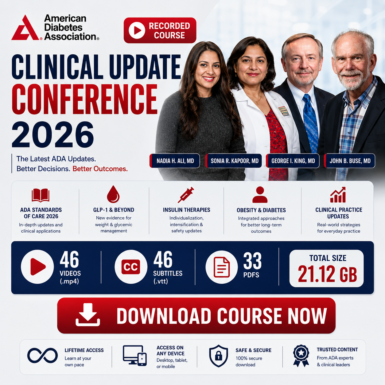 American Diabetes Association Clinical Update Conference 2026