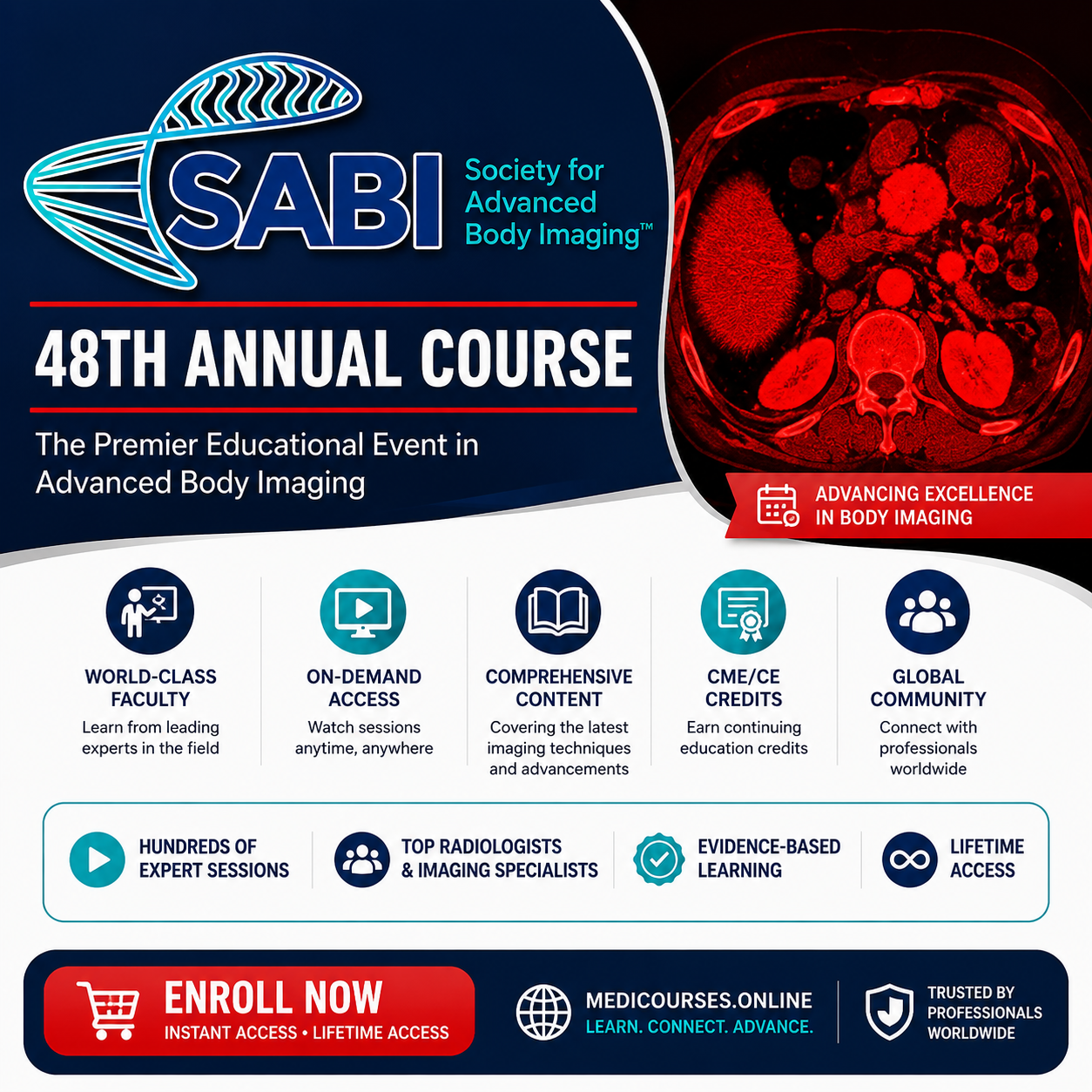 Meetings By Mail Society for Advanced Body Imaging 48th Annual Course 2026