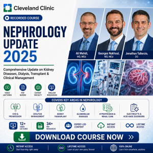 Cleveland Clinic Nephrology Update 2025 recorded course cover