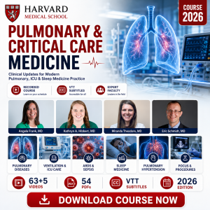 Harvard Pulmonary And Critical Care Medicine 2026 recorded course cover