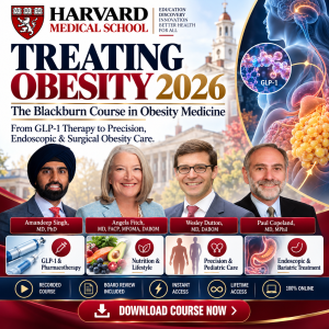 Harvard Treating Obesity 2026 course cover