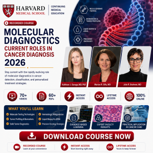 Harvard Molecular Diagnostics Current Roles in Cancer Diagnosis 2026 recorded course cover