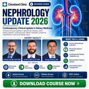 Cleveland Clinic Nephrology Update 2026