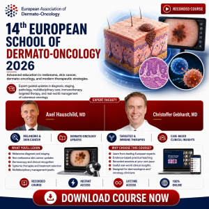 European Association of Dermato-Oncology 14th European School of Dermato-Oncology 2026 recorded course image