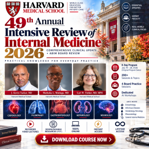 Harvard 49th Annual Intensive Review of Internal Medicine 2026 recorded course image