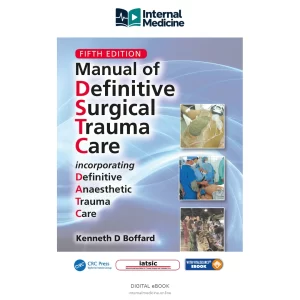 Manual of Definitive Surgical Trauma Care — 5th Edition — original book cover in the Internal Medicine digital eBook template