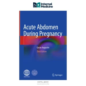 Acute Abdomen During Pregnancy — 2023 — original book cover in the Internal Medicine digital eBook template