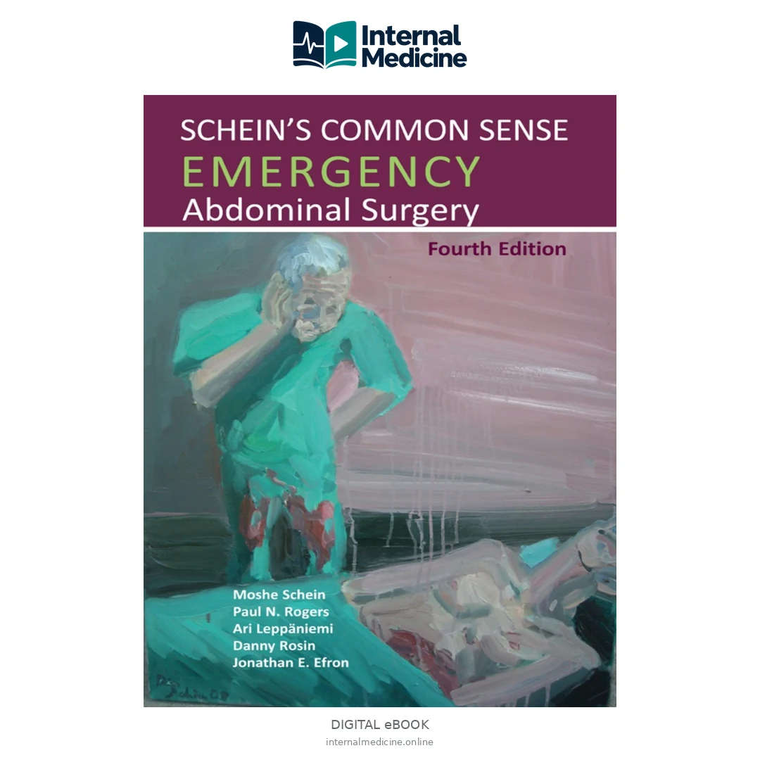 Schein’s Common Sense Emergency Abdominal Surgery. — PDF — Digital eBook